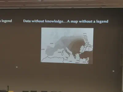 Jerome Euzenat quotes that data without knowledge is like a map without a legend