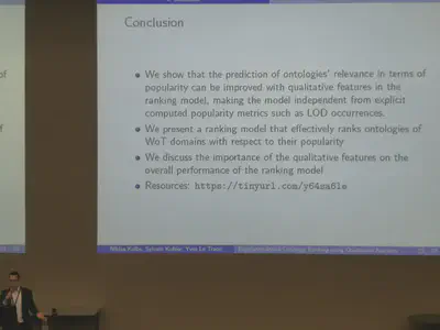 Niklas Kolbe concludes on their work on predicting an ontology&rsquo;s relevance for ranking